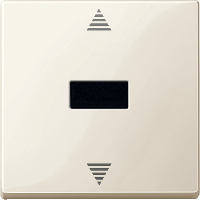 Schneider Electric. КНОП.ВЫКЛ.Д/ЖАЛЮЗИ С ИК-ПРИЕМ.БЕЖ - Merten System M - MTN588044