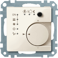 Schneider Electric. SM, ТЕРМОРЕГУЛЯТОР С 4-КН. ИНТЕРФЕЙСОМ - Merten System M - MTN616744