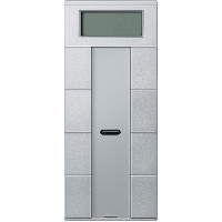 Schneider Electric. 4-КНОПОЧН ВЫК-ЛЬ PLUS С ТЕРМОРЕГУЛЯТ SYM - Merten System M - MTN6214-0460