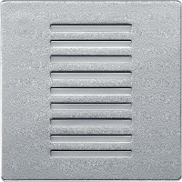 Schneider Electric. Room temperature control unit for properties, aluminium, System M - Merten System M - MTN6221-0460