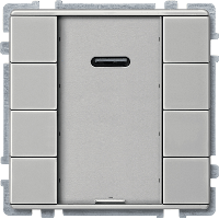 Schneider Electric. SD, 4-КН. ВЫКЛ. С ИК-ПРМ. PLUS, СТАЛЬНОЙ - Merten Antique/Artec - MTN628446