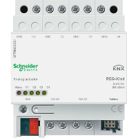Schneider Electric. АНАЛОГОВЫЙ АКТОР REG-K/2 ПОСТА - KNX - MTN682291