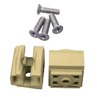 Schneider Electric. Rod guide on 1 door PLA (set of 2) - Запасные части для шкафов - NSYAEDPLA002G