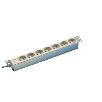 Schneider Electric. РОЗЕТ БЛОК 7 ПОЗ 19"UTE 220В C Ф ПОМЕХ - Actassi - NSYAPU19F7FA