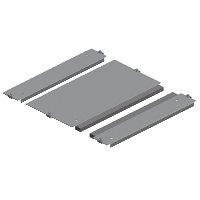 Schneider Electric. 2-х мод. плата каб. ввода SF 800x800 - Шкафы с отсеками Spacial SFM - NSYEC881