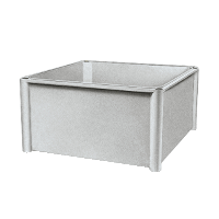 Schneider Electric. Polyester rear part of PLS box 54x72x13.5cm - Thalassa PLS - NSYFPLS5472G