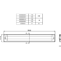 Schneider Electric. Spacial SF модульная панель - 100x800 мм - Spacial SF - NSYMFP18