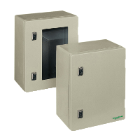 Schneider Electric. wall-mounting encl. polyester monobloc IP66 H308xW255xD160mm  transparent door - Thalassa PLM - NSYPLM3025TG
