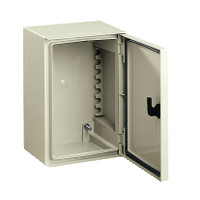 Schneider Electric. wall-mounting encl. ABS/PC monobloc IP66 H310xW215xD160mm+metal mount.plate - Thalassa PLM - NSYPLM32PG