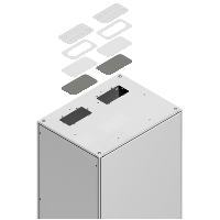 Schneider Electric. Верх. пан. с выр. платы каб. 800x600 - Spacial SF - NSYSRCE860