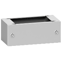 Schneider Electric. Polyester glassreinf. plinth for encl. PLA(T)123 front opening IP44-IK10 RAL7035 - Thalassa PLA - NSYZA2123G