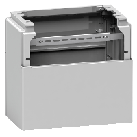Schneider Electric. Polyester glassreinf. plinth for encl PLAZ(T)124 front opening IP44-IK10 RAL7035 - Thalassa PLA - NSYZZ5124G