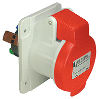 Schneider Electric. Розетка скрытой установки прямая бстр 16А 3p+e IP44 380...415В - PK PratiKa Промышленные разъемы - PKY16G434