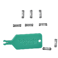 Schneider Electric. Упаковка пружин 10 шт. для трансформации выключателя в кнопку+инструмент - Mureva Styl - S520299