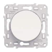 Schneider Electric. Выключатель - на одно направление - 10 AX - белый - Odace - S52R201