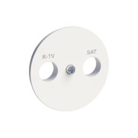Schneider Electric. Лицевая панель для R-TV/SAT розетки - белый - Odace - S52R441