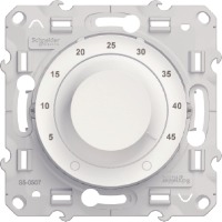 Schneider Electric. Термостат - отопл. - с датчиком - 8A - белый - Odace - S52R507
