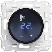 Schneider Electric. Термостат тепл пола с сенсорным дисплеем - Odace - S52R509