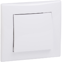 Schneider Electric. ВЫКЛ-ЛЬ 1КЛ УПАК 5 ШТ С РАМК БЕЛ - Sedna - SDN0109121