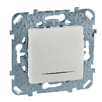 Schneider Electric. Выкл. 2-пол.с красной инд.10А, бел. - Sedna - SDN0201121