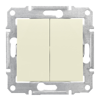 Schneider Electric. Выкл. 2кл. cx.5, беж. - Sedna - SDN0300147