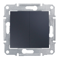 Schneider Electric. Выкл. 2кл. cx.5, графит - Sedna - SDN0300170