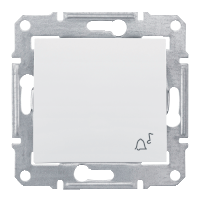 Schneider Electric. Кноп.выкл. "звонок", бел. - Sedna - SDN0800121