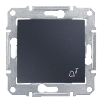 Schneider Electric. Перекл IP44 с сим звон, граф - Sedna - SDN0800370