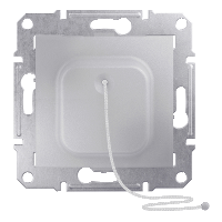 Schneider Electric. Кнопка с шнур., алюм. - Sedna - SDN1200160