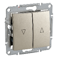 Schneider Electric. Выкл. д/жалюзи эл.блок, титан - Sedna - SDN1300168