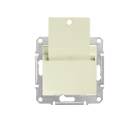 Schneider Electric. Выкл. карточный, беж. - Sedna - SDN1900147