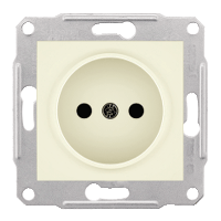 Schneider Electric. Розетка б/з б/ш, беж. - Sedna - SDN2900147