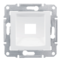 Schneider Electric. Sedna - адаптер для коннекторов RDM, кат. 5e, кат. 6, UTP (без коннек.) - белый - Sedna - SDN4300421