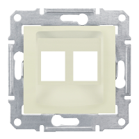 Schneider Electric. АДАПТЕР ДЛЯ КОННЕКТОРОВ АМР ДВОЙНОЙ, БЕЖ - Sedna - SDN4400647