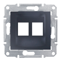Schneider Electric. Адаптор х2 AMP MOL KEL cat5e 6 UTP гр - Sedna - SDN4400670