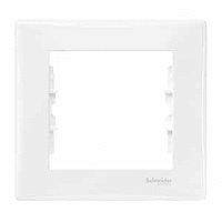 Schneider Electric. Рамка одиночная, бел. - Sedna - SDN5800121