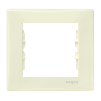 Schneider Electric. Рамка одиночная, беж. - Sedna - SDN5800147