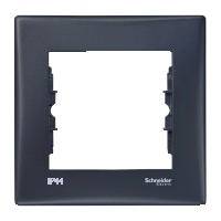 Schneider Electric. рамка 1 место IP44 графит - Sedna - SDN5810170