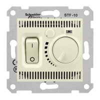 Schneider Electric. Термостат тепл.пол, беж. - Sedna - SDN6000347