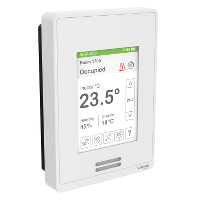 Schneider Electric. Контр. фан-койла 220 RH PIR BN бел./бел. - Комнатные контроллеры - SER8350A5B11