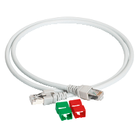 Schneider Electric. Actassi CL-MNC5e патч-корд F/UTP 4P, кат. 5e, 155 МГц,  LSZH, 2 м, серый - Actassi - VDIP184546020