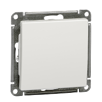 Schneider Electric. W59 1-клавишный ВЫКЛЮЧАТЕЛЬ, 10АХ, механизм, БЕЛЫЙ - W59 - VS110-154-1-86