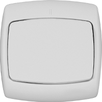 Schneider Electric. Рондо - выключатель - скр. уст. - 1-кл. - 10АХ - сл. кость - IP20 - VS1U-126-SI