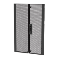 Schneider Electric. Дверцы секционные NetShelter SX Colocation 20U шириной 600 мм черные перфорированные - AR7103