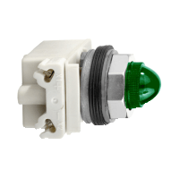 Schneider Electric. Сигнальная лампа 30мм 24В зеленая - 9001KP35G9