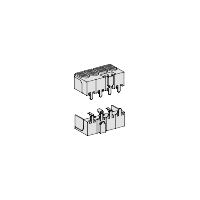 Schneider Electric. 2 длинные клеммные заглушки 4П. NS80H/NSA160 - 28035
