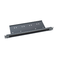 Schneider Electric. Щёточный кабельный ввод 19" 1U с подд. RAL7035 - NSYCRTM1U1P