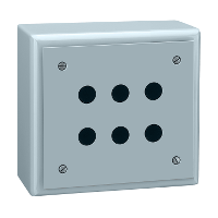 Schneider Electric. empty control station - XB2-S - aluminium alloy - 6 openings in 3 columns - XB2SL32009