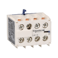 Schneider Electric. БЛОК ДОПОЛНИТЕЛЬНЫХ КОНТАКТОВ 4НО, КРЕПЛЕНИЕ С ПОМОЩЬЮ КАБЕЛЯ С НАКОНЕЧНИКОМ - LA1KN406