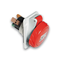 Schneider Electric. Розетка скрытой установки угловая бстр16А 3p+n+e IP67 380...415В - PKY16F735